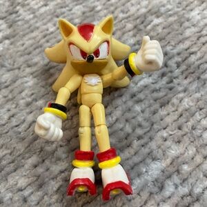Jakks Pacific Sonic Super Shadow Action Figure Rare‎ Articulated Collectible